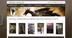 Desktop Screenshot of basilisk-verlag.de