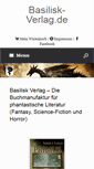 Mobile Screenshot of basilisk-verlag.de